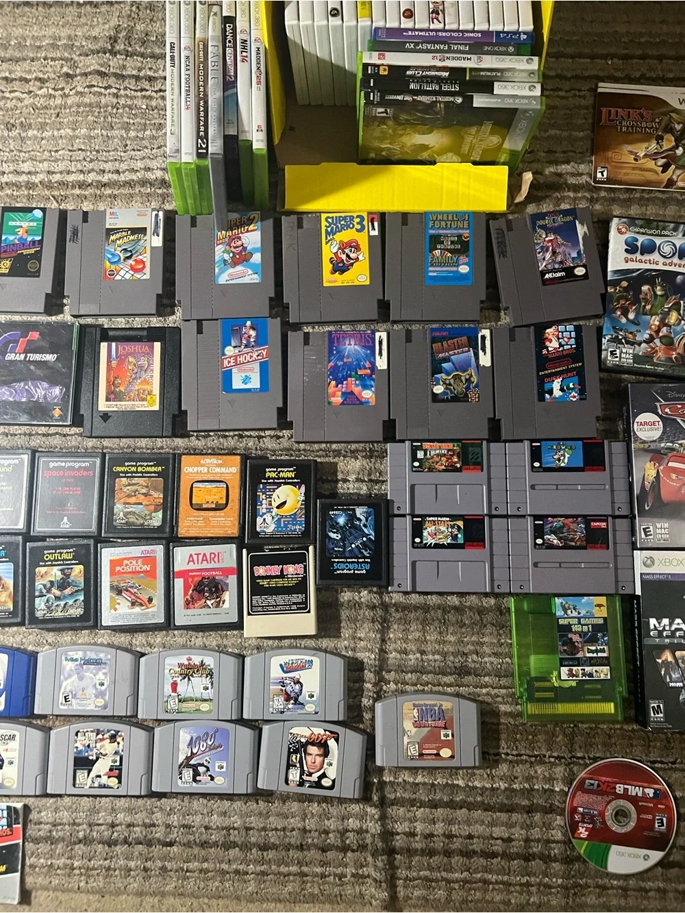 Lot ofVideo Games all included the games in the pictures